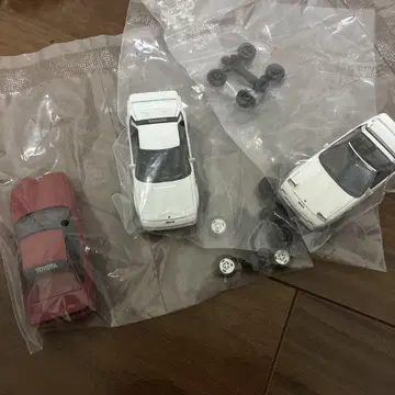 도요타 MR2 AW11 1/64 스케일 모델 세트