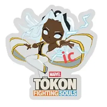 MARVEL Tokon Fighting Souls 핀 배지 스톰