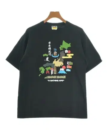 A BATHING APE 티셔츠 커트앤소 남성용