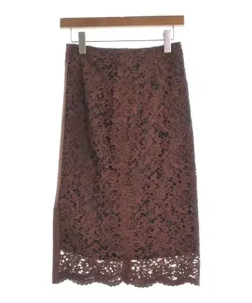 Demi-Luxe BEAMS 롱 맥시 길이 스커트 여성용