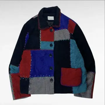 빈티지 고블랭 패치워크 자켓