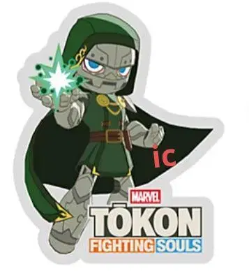 MARVEL TokonFightingSouls 핀 배지 닥터 둠