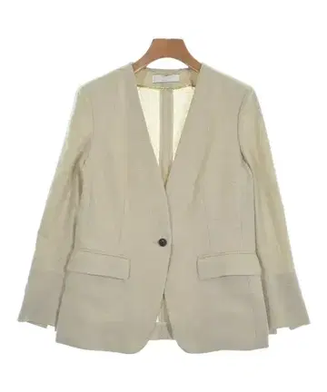 BEIGE, 노카라 자켓 여성용