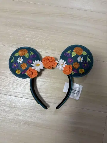 Loungefly 미니 꽃 머리띠 EPCOT 멕시코관 미사용 새상품