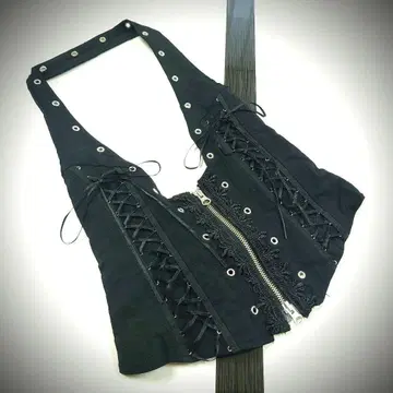 OzzOn 홀터넥 베스트 뷔스티에