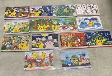 포켓몬 센터 미니게임 달력 14장 세트