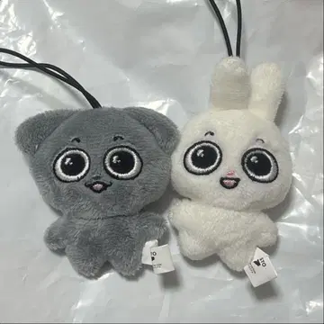 Kkamung&Angto 봉제 인형 마스코트 카문 앙토 2세트