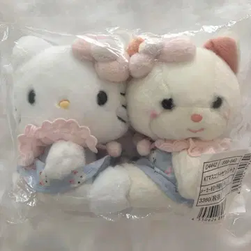 헬로키티 요시토모 레트로 봉제 인형 컬렉션 마스코트 홀더 세트