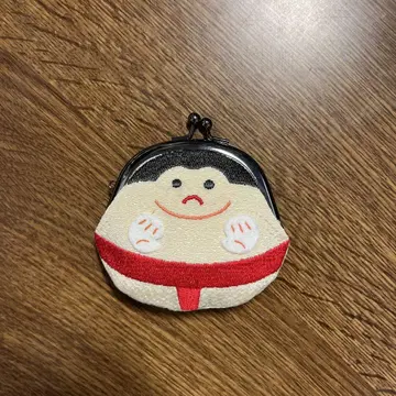 가마구치 지갑 스모 선수 파우치
