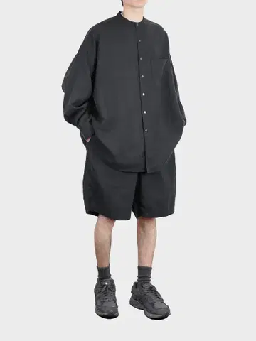 레어 [ Graphpaper ] Linen Baggy Shorts