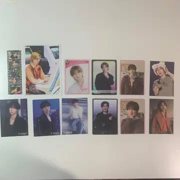 TravisJapan 시치고산 나카무라 류야 트레이딩 카드 사진 세트