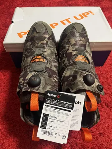 Reebok 인스타펌프 퓨리 DV6962 265mm 카모플라쥬