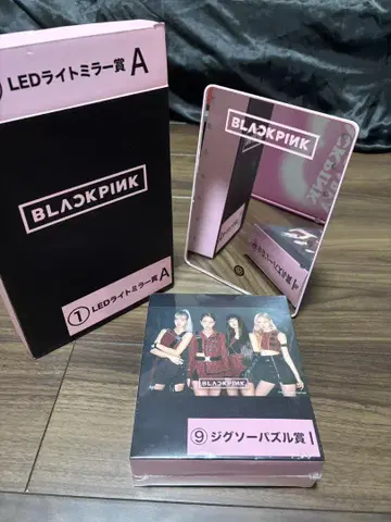 BLACKPINK LED 라이트 거울 & 직소 퍼즐