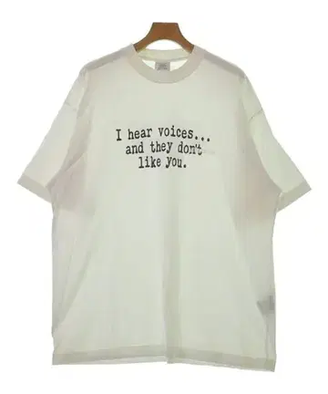 VETEMENTS 티셔츠 컷소 남성용