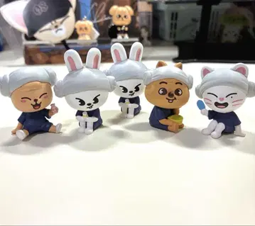 SKZOO 사우나 피규어 5개 세트