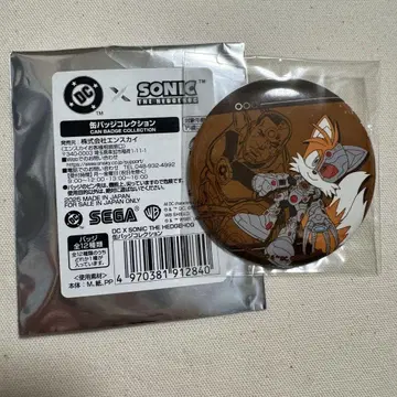DC x SONIC 테일즈 사이보그 TGS2025 회장 한정판 캔뱃지