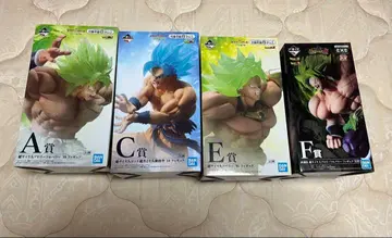 새상품 제일복권 드래곤볼 사이어인 초결전 브로리 손오공 A C E