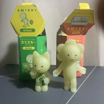 SMISKI 피규어 2체 세트 스미스키 시크릿 앳 워크