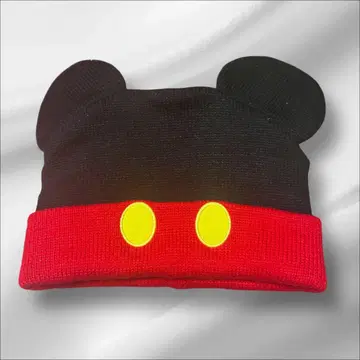 디즈니 미키마우스 귀달린 니트 모자 58cm