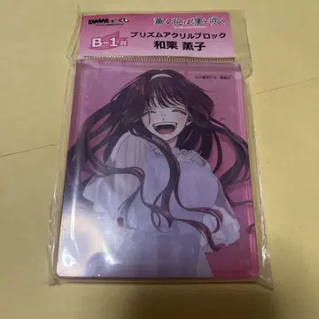 DMM 복권 스크래치 아크릴 블록 와구리 카오루코
