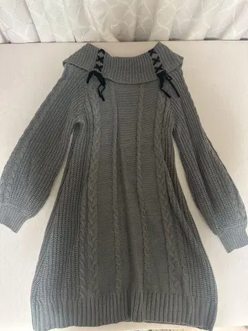 axes femme 니트 원피스