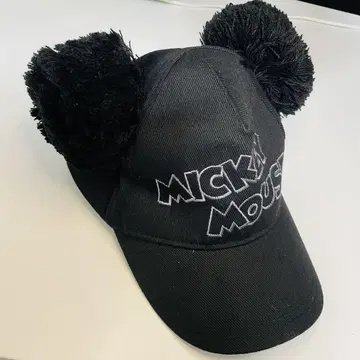 미키마우스 폼폼 포함 캡