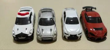 미니카 4대 세트 (수프라, GTR, LEXUS)