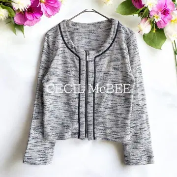 CECIL McBEE 세실 맥비 노카라 자켓 M 사이즈 겉옷