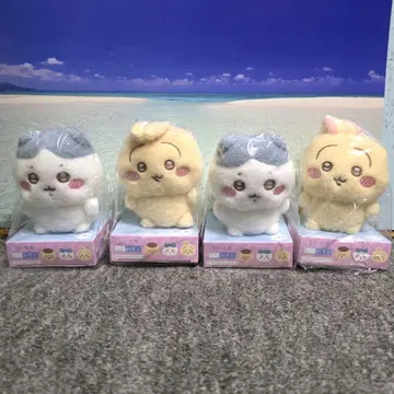 치이카와 (먼작귀)  토끼 하치와레 4개 세트