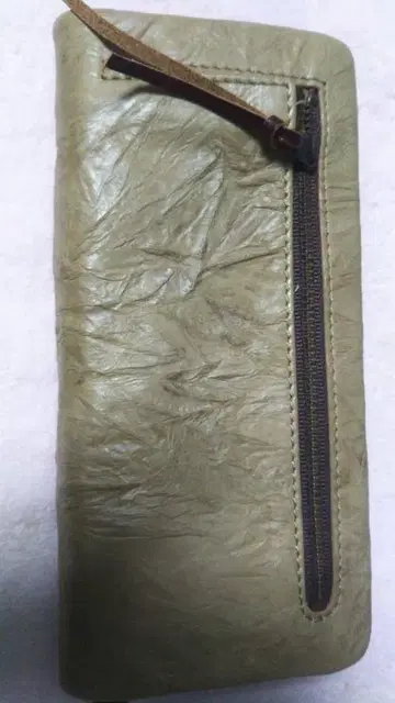 '노브랜드' 베이지 장지갑