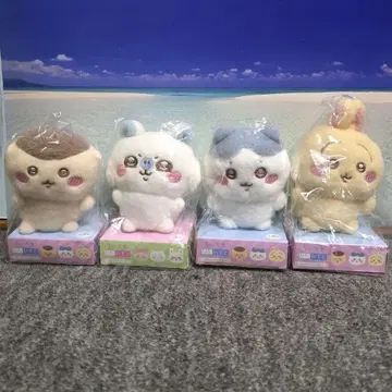 치이카와 (먼작귀) 피타레스트 밤만쥬 모몽가 하치와레 토끼 4개 세트