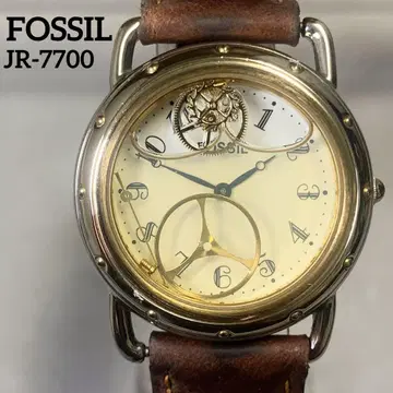 레어 FOSSIL JR-7700 워터워치 남성용 손목시계 본체 새상품급