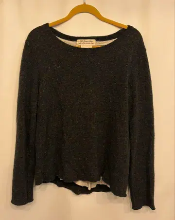 REMI RELIEF 레미 릴리프 울 레이어드 니트 티셔츠 M