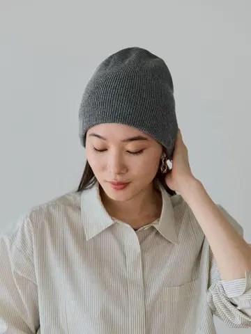 crewre 스트랩 핏 코튼 비니