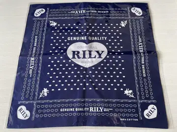 이마이치 류지 RILY 반다나 Navy