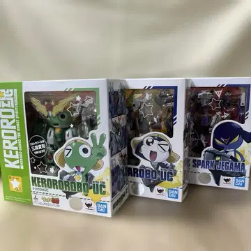 KERORO 혼 케로로 로봇 UC 피규어 3체 세트