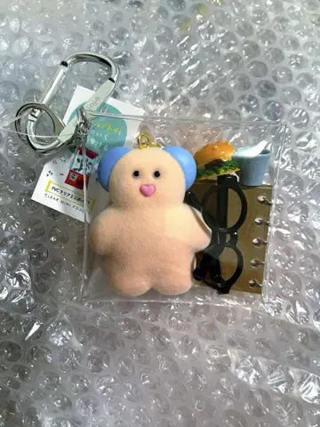 가챠 파우치 mojojojo 학교 음식 이름 플레이트