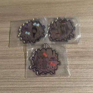 이토 준지 x 산리오 캐릭터즈 아크릴 키링 토미에 3개 세트