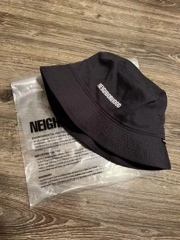 neighborhood 버킷햇 차콜 그레이