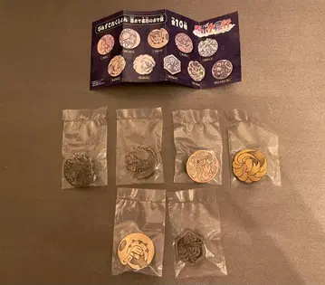 [미개봉 새상품] 포켓몬 백포야행 포케몬 문장 핀즈 컬렉션 6종 세트