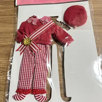 미사용 빨간색 카메라 모델 드레스 (22cm 남아 사이즈)