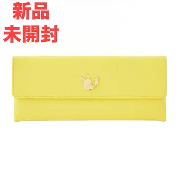 포켓몬 센터 한정판 천연 가죽 마라치 플랫 케이스 안경 케이스 피카츄