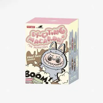 POP MART LABUBU Exciting 마카롱 키링