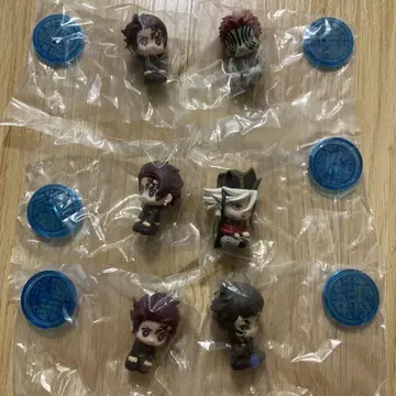 귀멸의 칼날 스와라세타이 가챠가챠 탄지로 아카자 도우마 카이가쿠