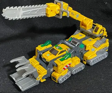 토미카 드라이브헤드 하이퍼레스큐 레스큐 불도저 체인소