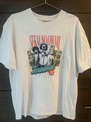 SEKAI NO OWARI 터미널 티셔츠