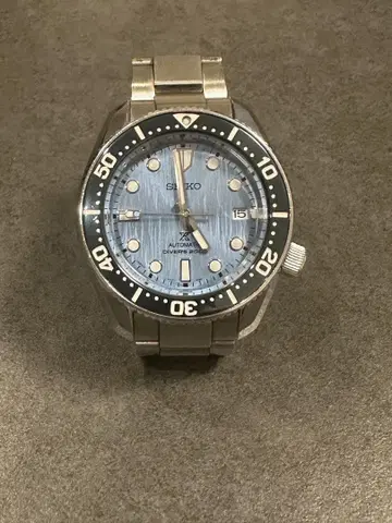 SEIKO 자동 와인딩 손목시계 파란색 다이얼 프로스펙스