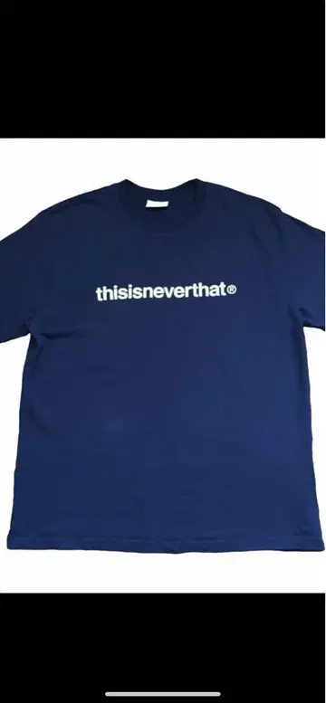 thisisneverthat 디스이즈네버댓 T 셔츠 반팔 네이비