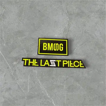 THE LAST PIECE 라스피 BMSG 로고 스티커
