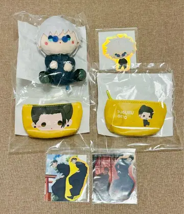 세가 럭키 쿠지 주술회전 회옥옥절 고죠 사토루 게토 스구루 6종류 세트